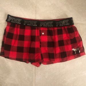 Victoria’s Secret PINK Plaid Shorts Size Small